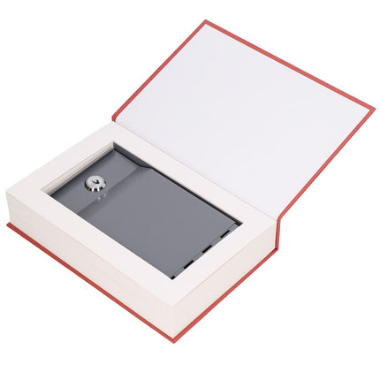 Diversion Book Safe Metal Lifelike Book Money Coin Box with Key Lock for Jewelry Cash Credit CardsDream of The Red Chamber