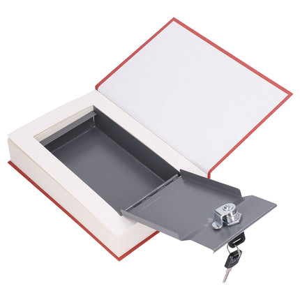 Diversion Book Safe Metal Lifelike Book Money Coin Box with Key Lock for Jewelry Cash Credit CardsDream of The Red Chamber