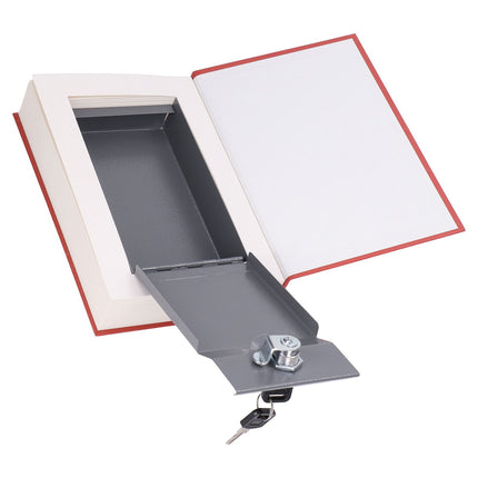 Diversion Book Safe Metal Lifelike Book Money Coin Box with Key Lock for Jewelry Cash Credit CardsDream of The Red Chamber