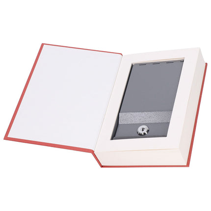 Diversion Book Safe Metal Lifelike Book Money Coin Box with Key Lock for Jewelry Cash Credit CardsDream of The Red Chamber