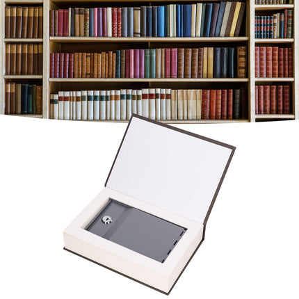 Diversion Book Safe Metal Lifelike Book Money Coin Box with Key Lock for Jewelry Cash Credit CardsRomance of The Three Kingdoms