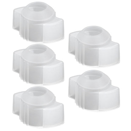 5PCS Luminous Door Knob Protection Cover Soft Silicone Child Safety Door Knob Cover for Household