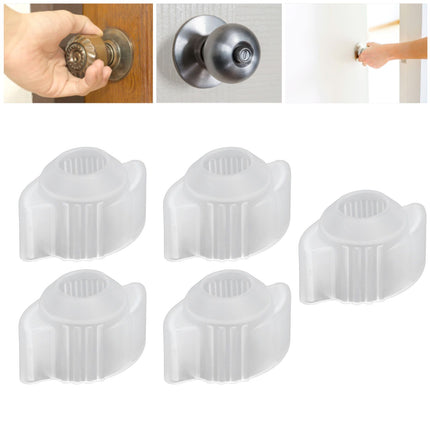 5PCS Luminous Door Knob Protection Cover Soft Silicone Child Safety Door Knob Cover for Household