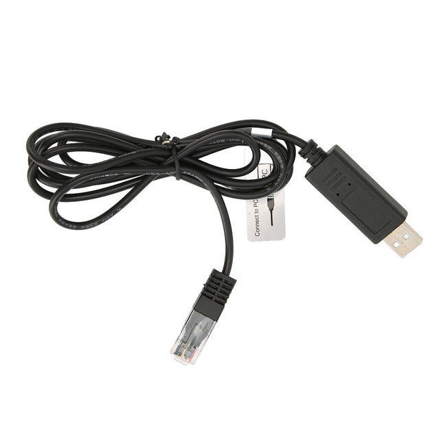 USB to RS 485 PC Communication Cable 1.5meter Long Brass Portable PC Communication Cable Replacement for Solar Connection