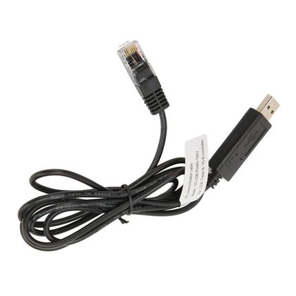 USB to RS 485 PC Communication Cable 1.5meter Long Brass Portable PC Communication Cable Replacement for Solar Connection