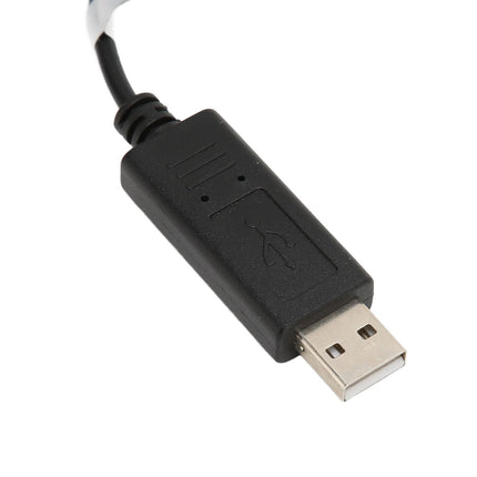 USB to RS 485 PC Communication Cable 1.5meter Long Brass Portable PC Communication Cable Replacement for Solar Connection