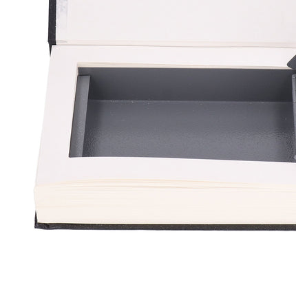 Diversion Book Safe High Safety Simulation Book Safe Deposit Box with 2 Keys for School Home TravellingA