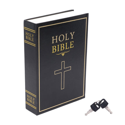 Diversion Book Safe High Safety Simulation Book Safe Deposit Box with 2 Keys for School Home TravellingB