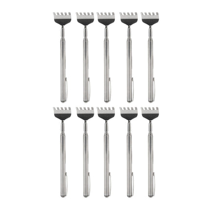 10pcs Back Scratcher Extendable Mini Portable Foldable Back Scratcher Telescoping with Pocket Clip for Relieve Itching