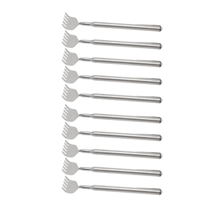 10pcs Back Scratcher Extendable Mini Portable Foldable Back Scratcher Telescoping with Pocket Clip for Relieve Itching