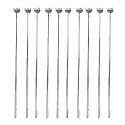 10pcs Back Scratcher Extendable Mini Portable Foldable Back Scratcher Telescoping with Pocket Clip for Relieve Itching