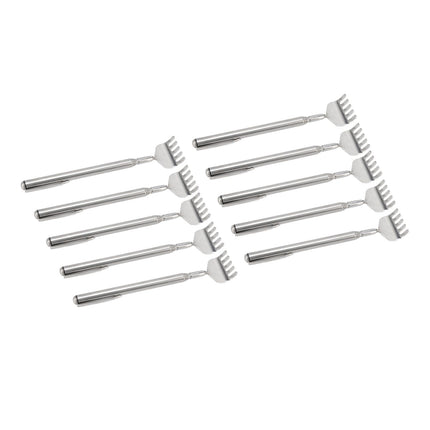 10pcs Back Scratcher Extendable Mini Portable Foldable Back Scratcher Telescoping with Pocket Clip for Relieve Itching