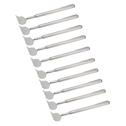 10pcs Back Scratcher Extendable Mini Portable Foldable Back Scratcher Telescoping with Pocket Clip for Relieve Itching