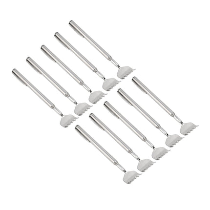 10pcs Back Scratcher Extendable Mini Portable Foldable Back Scratcher Telescoping with Pocket Clip for Relieve Itching