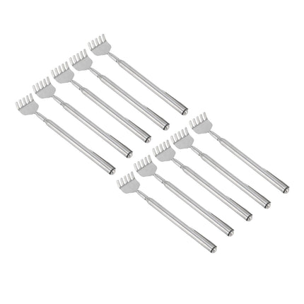 10pcs Back Scratcher Extendable Mini Portable Foldable Back Scratcher Telescoping with Pocket Clip for Relieve Itching