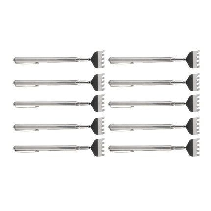 10pcs Back Scratcher Extendable Mini Portable Foldable Back Scratcher Telescoping with Pocket Clip for Relieve Itching