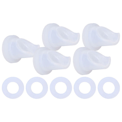 D Coupler Gas Check Valve Beer Line Washer Gasket No Leakage Odorless Beer Keg Coupler Accessories for Sankey Coupler