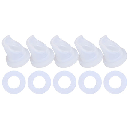 D Coupler Gas Check Valve Beer Line Washer Gasket No Leakage Odorless Beer Keg Coupler Accessories for Sankey Coupler