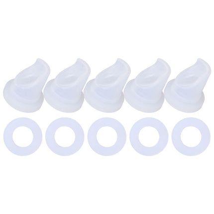 D Coupler Gas Check Valve Beer Line Washer Gasket No Leakage Odorless Beer Keg Coupler Accessories for Sankey Coupler