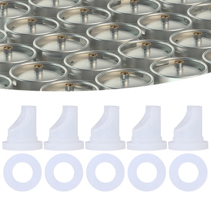 D Coupler Gas Check Valve Beer Line Washer Gasket No Leakage Odorless Beer Keg Coupler Accessories for Sankey Coupler