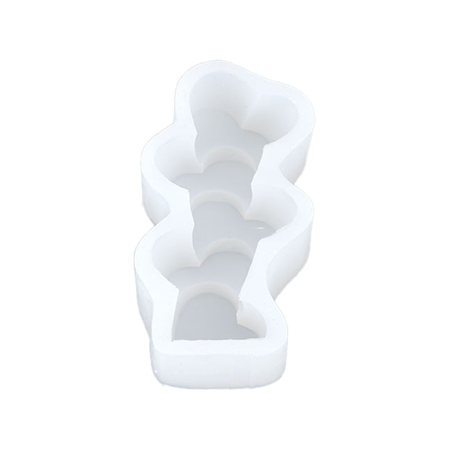 Candle Molds Silicone Easy Demoulding Food Grade Silicone DIY Chocolate Cake Mould for DIY Crafts Home DecorationLove Heart