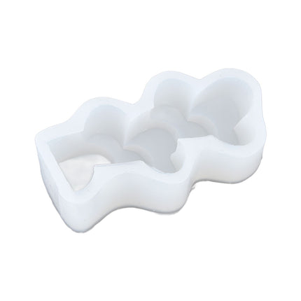 Candle Molds Silicone Easy Demoulding Food Grade Silicone DIY Chocolate Cake Mould for DIY Crafts Home DecorationLove Heart