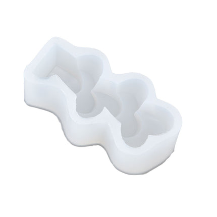Candle Molds Silicone Easy Demoulding Food Grade Silicone DIY Chocolate Cake Mould for DIY Crafts Home DecorationLove Heart