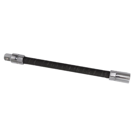 Wrench Extension Rod Bendable Universal Flexible Shaft Sleeve Extension Bar for Factory Workshop Black 3/8