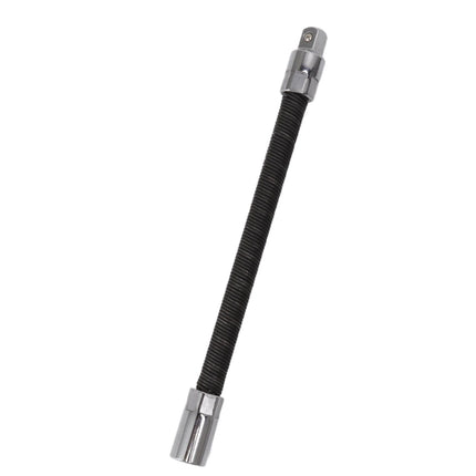 Wrench Extension Rod Bendable Universal Flexible Shaft Sleeve Extension Bar for Factory Workshop Black 3/8