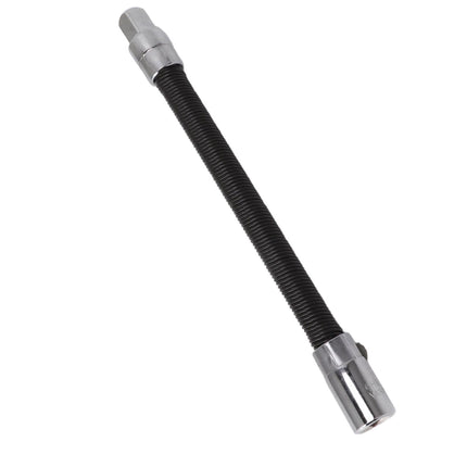 Wrench Extension Rod Bendable Universal Flexible Shaft Sleeve Extension Bar for Factory Workshop Black 1/2