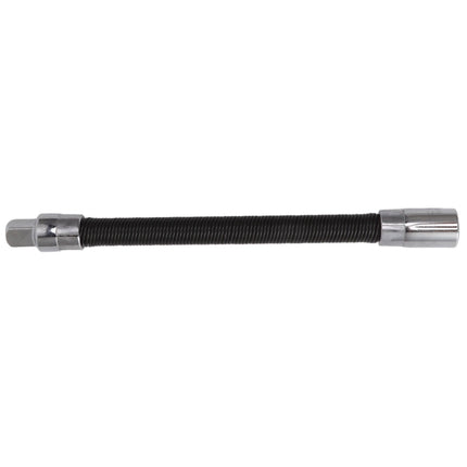 Wrench Extension Rod Bendable Universal Flexible Shaft Sleeve Extension Bar for Factory Workshop Black 1/2