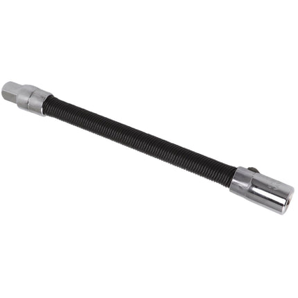 Wrench Extension Rod Bendable Universal Flexible Shaft Sleeve Extension Bar for Factory Workshop Black 1/2