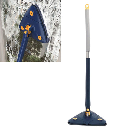 Adjustable Rotatable Triangular Mop Multifunction Wall Cleaning Mop with Long Handle Hand Washing Free Ceiling Mop