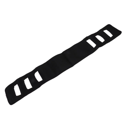 Patient Transfer Sling Gait Belt Padded Breathable Patient Lift Transferring Belt Mobility Aids for Elderly Disabled Black