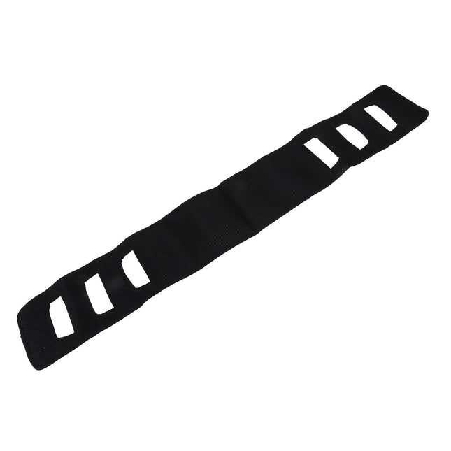 Patient Transfer Sling Gait Belt Padded Breathable Patient Lift Transferring Belt Mobility Aids for Elderly Disabled Black