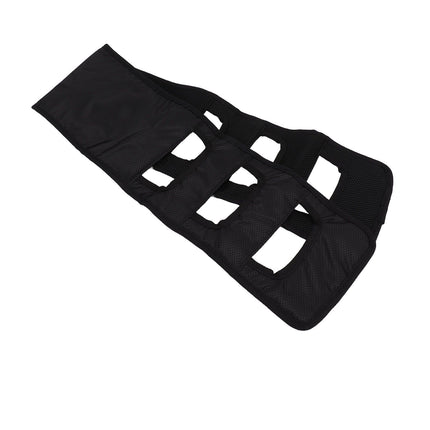 Patient Transfer Sling Gait Belt Padded Breathable Patient Lift Transferring Belt Mobility Aids for Elderly Disabled Black