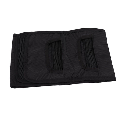 Patient Transfer Sling Gait Belt Padded Breathable Patient Lift Transferring Belt Mobility Aids for Elderly Disabled Black