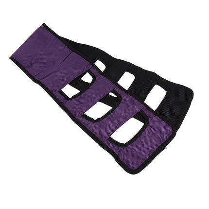 Patient Transfer Sling Gait Belt Padded Breathable Patient Lift Transferring Belt Mobility Aids for Elderly Disabled Purple