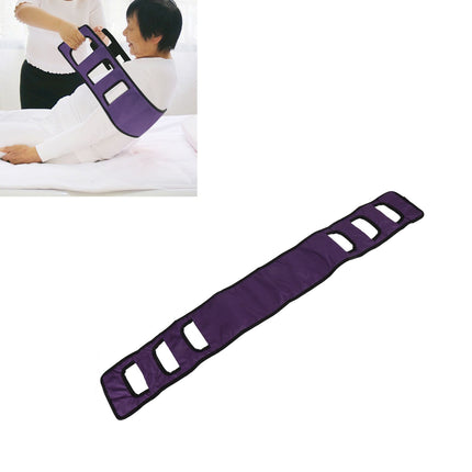 Patient Transfer Sling Gait Belt Padded Breathable Patient Lift Transferring Belt Mobility Aids for Elderly Disabled Purple