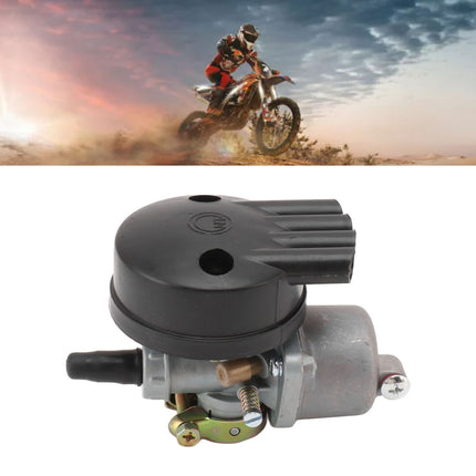 Racing Carburetor Carb Aluminum High Hardness Wear Resistant Bike Carburetor Carb for 49CC 50CC 80CC 2 Stroke Bike