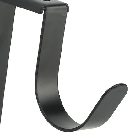 2Pcs Pool Pole Hanger Adjustable Metal Iron Pool Pole Hook Hanger Pool Accessories for Pool Poles Pool Fence Wall