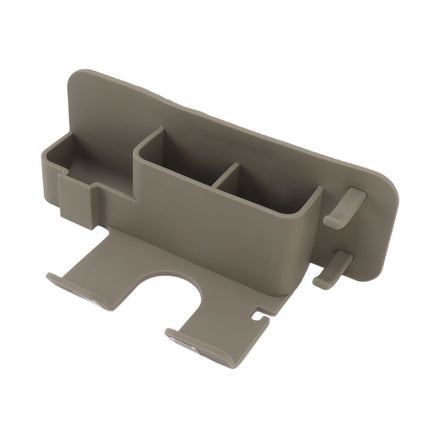 Wall Mounted Hair Dryer Holder Blow Dryer Holder Organizer Stand Bathroom Accessories Gray