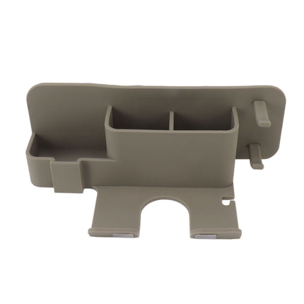 Wall Mounted Hair Dryer Holder Blow Dryer Holder Organizer Stand Bathroom Accessories Gray