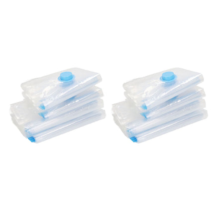 8Pcs Vacuum Compression Bag with 1 Manual Vacuum Air Pump Vacuum Compression Bag Kit