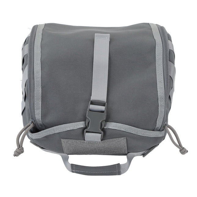 Camping Helmet Bag Canvas Scratch Prevention Adjustable Helmet Storage Bag For Hard Hats Helmet Grey
