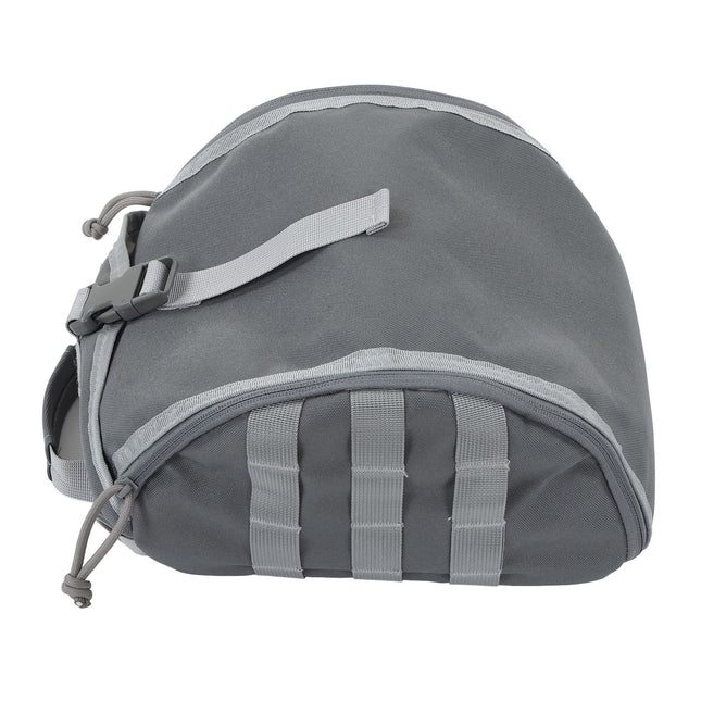 Camping Helmet Bag Canvas Scratch Prevention Adjustable Helmet Storage Bag For Hard Hats Helmet Grey