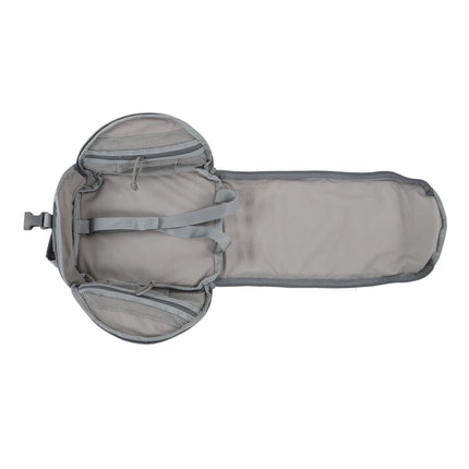 Camping Helmet Bag Canvas Scratch Prevention Adjustable Helmet Storage Bag For Hard Hats Helmet Grey