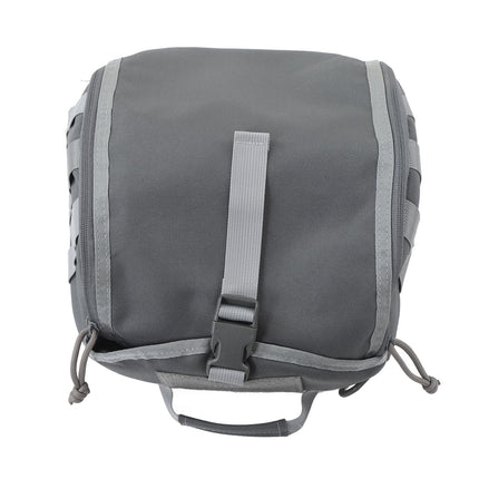 Camping Helmet Bag Canvas Scratch Prevention Adjustable Helmet Storage Bag For Hard Hats Helmet Grey
