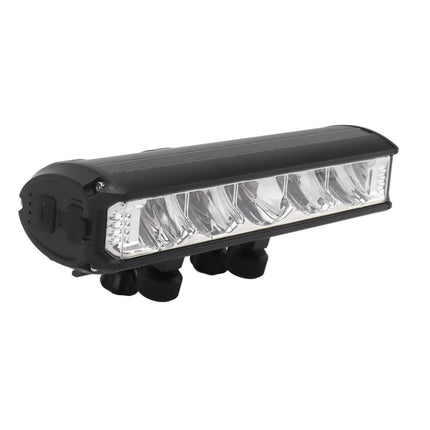 Bright LED Bike Light Aluminum Alloy USB Rechargeable Bike Headlight Waterproof Bike Headlight for Electric Bike Mountain Bike