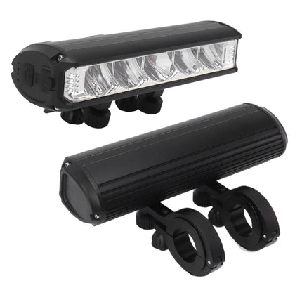 Bright LED Bike Light Aluminum Alloy USB Rechargeable Bike Headlight Waterproof Bike Headlight for Electric Bike Mountain Bike